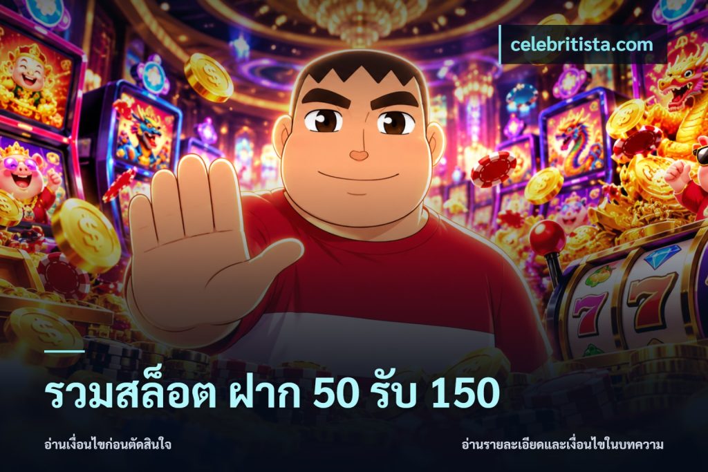 รวมสล็อต ฝาก 50 รับ 150