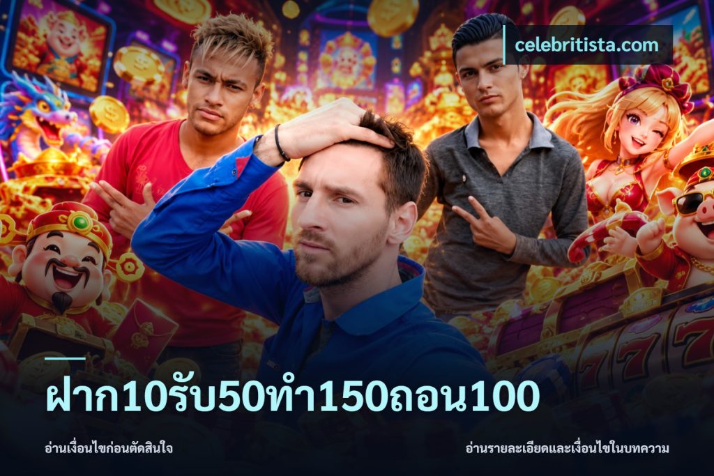 ฝาก10รับ50ทํา150ถอน100