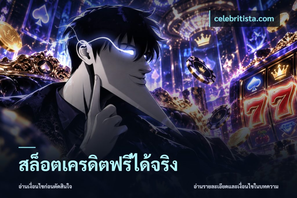 สล็อตเครดิตฟรีได้จริง