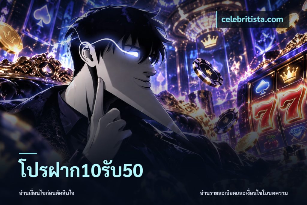 โปรฝาก10รับ50