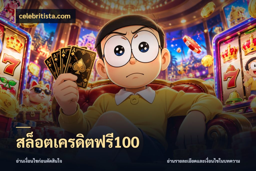 สล็อตเครดิตฟรี100 สายโบนัสเลือกมุมเครดิตให้ตรงสไตล์ สไตล์ celebritista.com