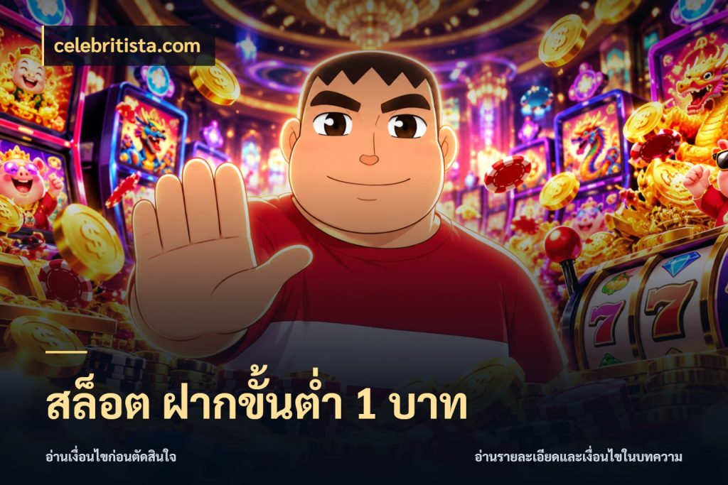 สล็อต ฝากขั้นต่ำ 1 บาท เลือกสไตล์จากยอดและรูปแบบที่ตรงใจ สไตล์ celebritista.com