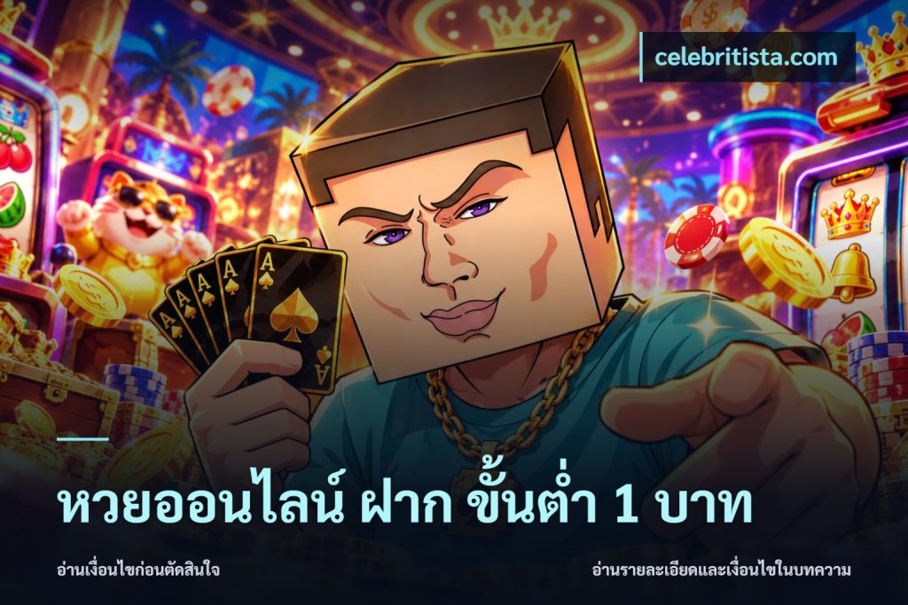 หวยออนไลน์ ฝาก ขั้นต่ำ 1 บาท