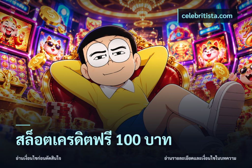 สล็อตเครดิตฟรี 100 บาท