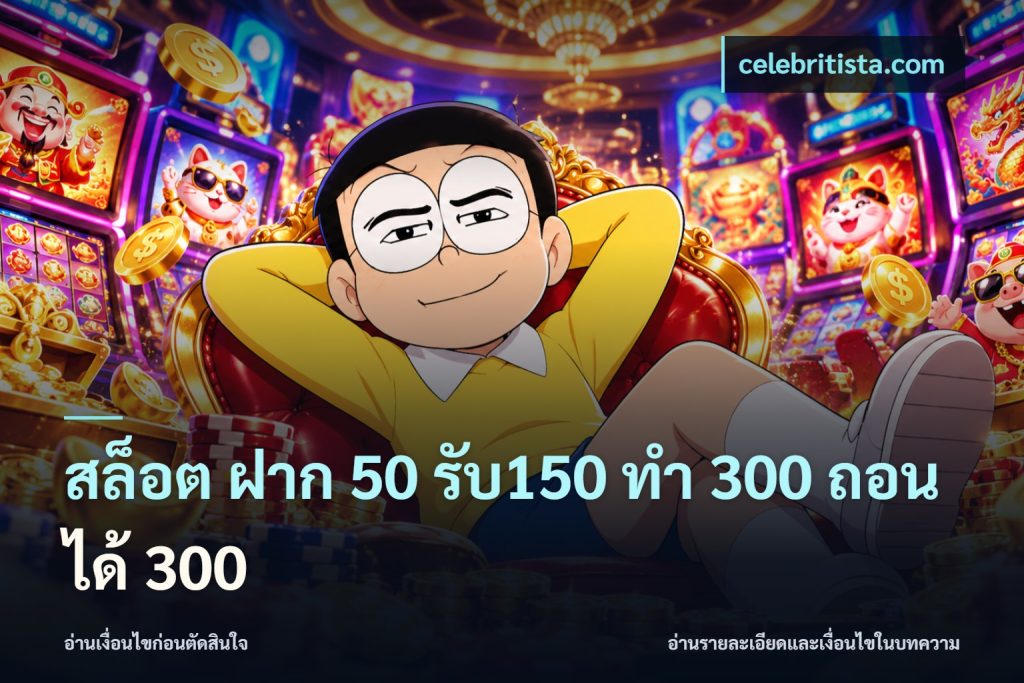 สล็อต ฝาก 50 รับ150 ทํา 300 ถอนได้ 300