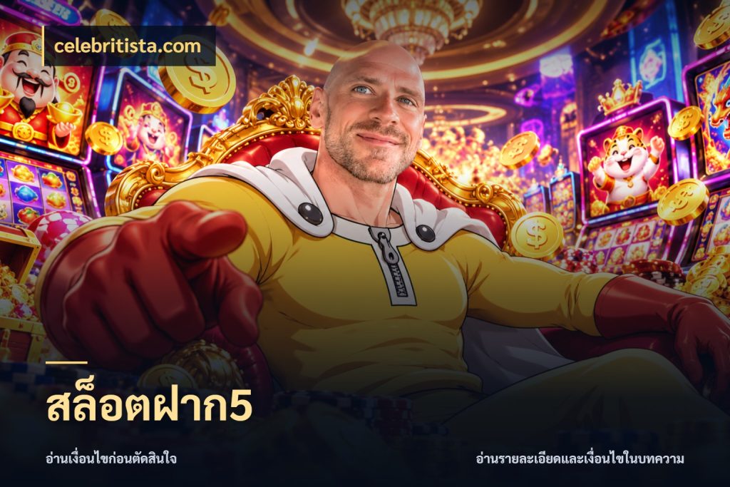 สล็อตฝาก5 เปิดมุมยอดเริ่มต้นสำหรับคนชอบเกม กับ celebritista.com