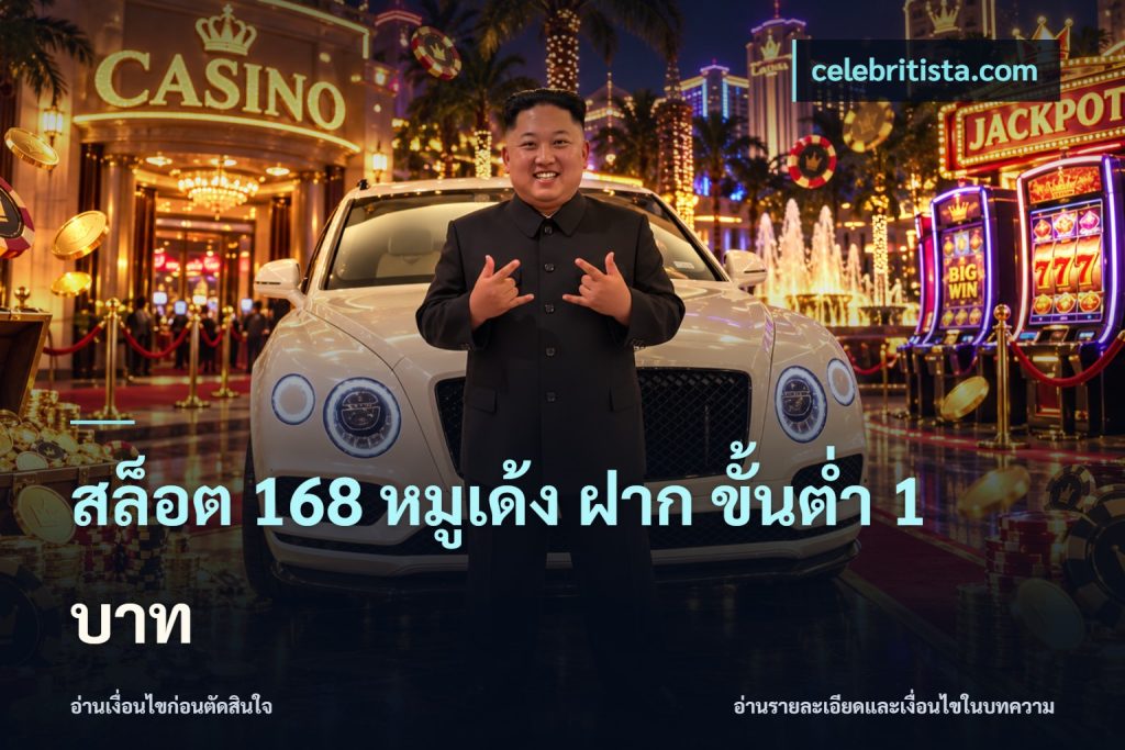 สล็อต 168 หมูเด้ง ฝาก ขั้นต่ำ 1 บาท