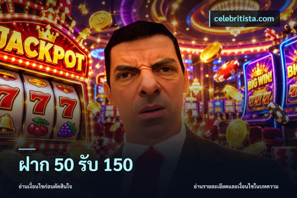 ฝาก 50 รับ 150