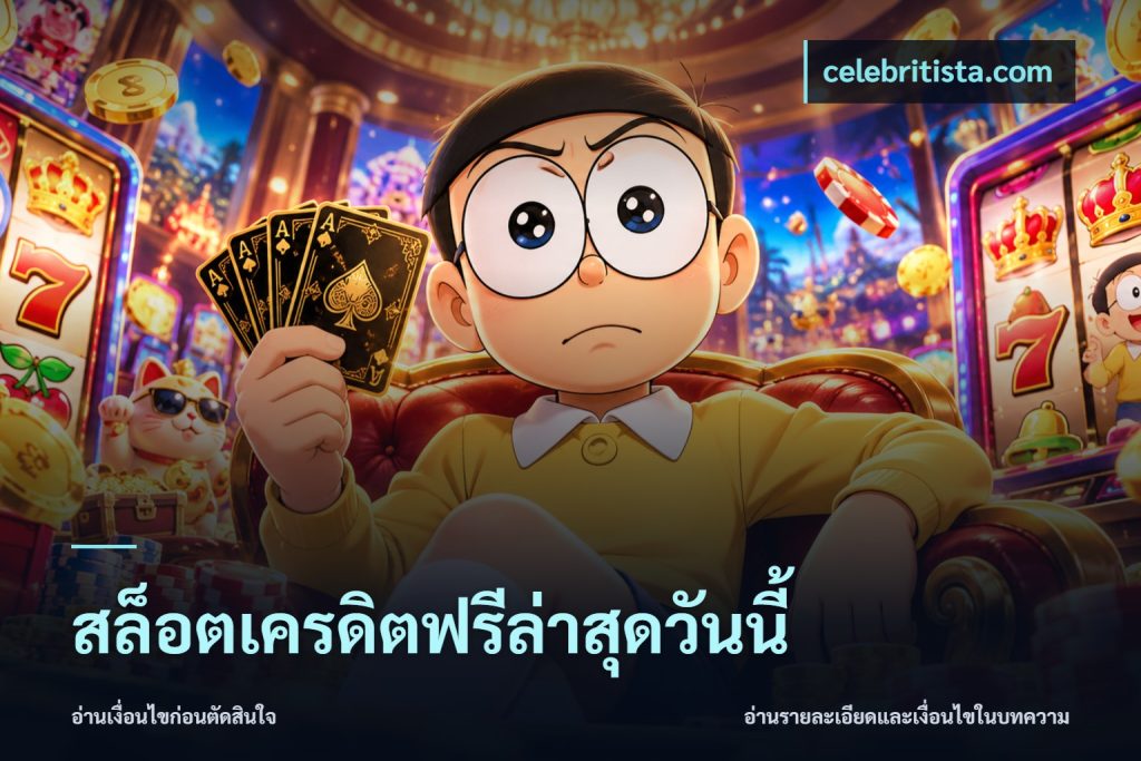 สล็อตเครดิตฟรีล่าสุดวันนี้