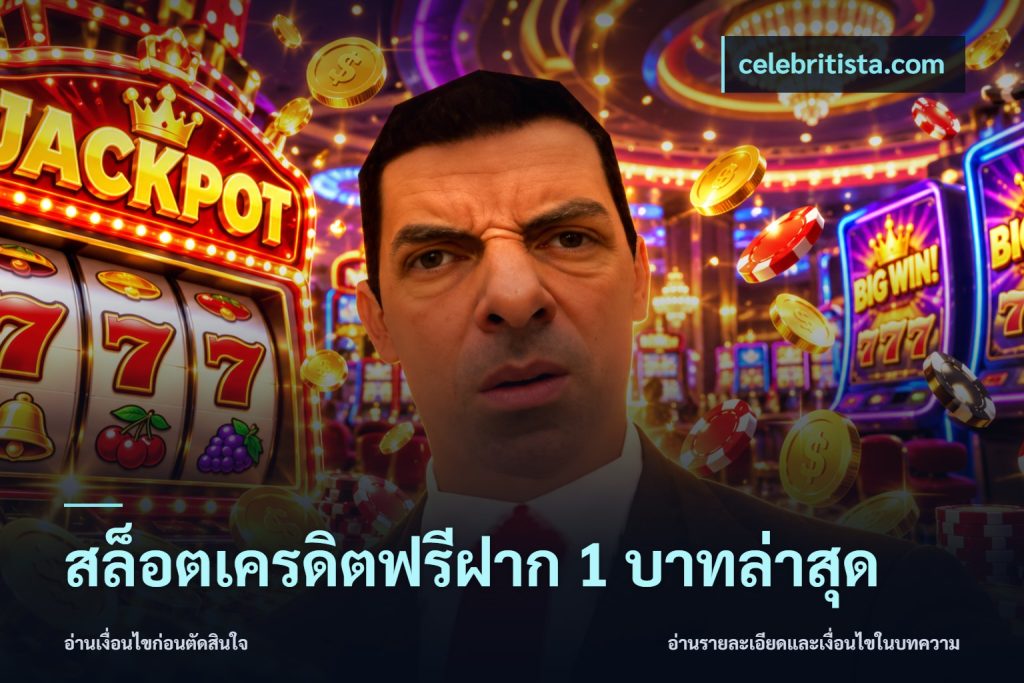 สล็อตเครดิตฟรีฝาก 1 บาทล่าสุด