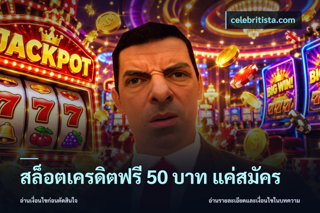 สล็อตเครดิตฟรี 50 บาท แค่สมัคร