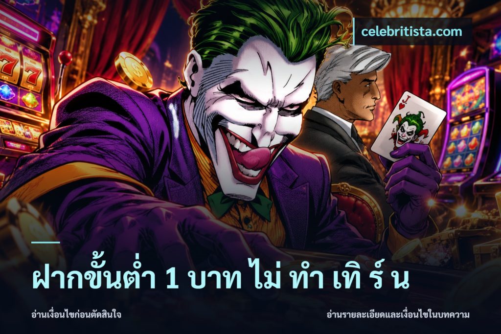 ฝากขั้นต่ำ 1 บาท ไม่ ทำ เทิ ร์ น