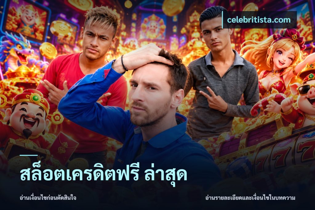 สล็อตเครดิตฟรี ล่าสุด