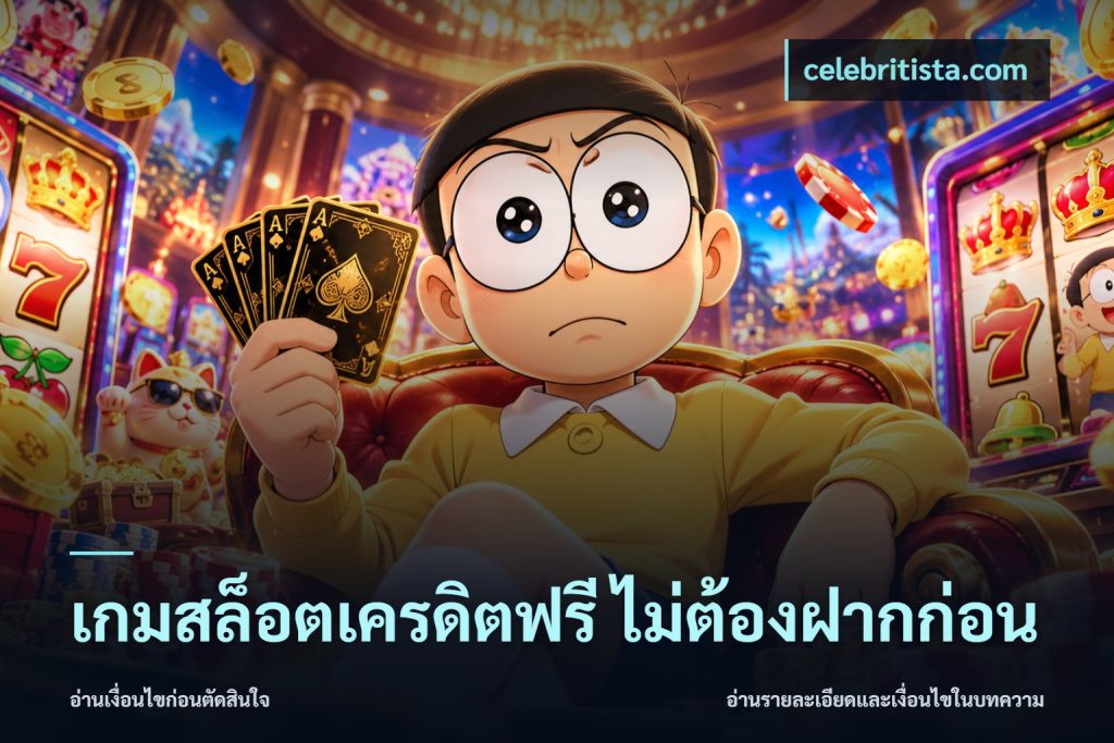 เกมสล็อตเครดิตฟรี ไม่ต้องฝากก่อน