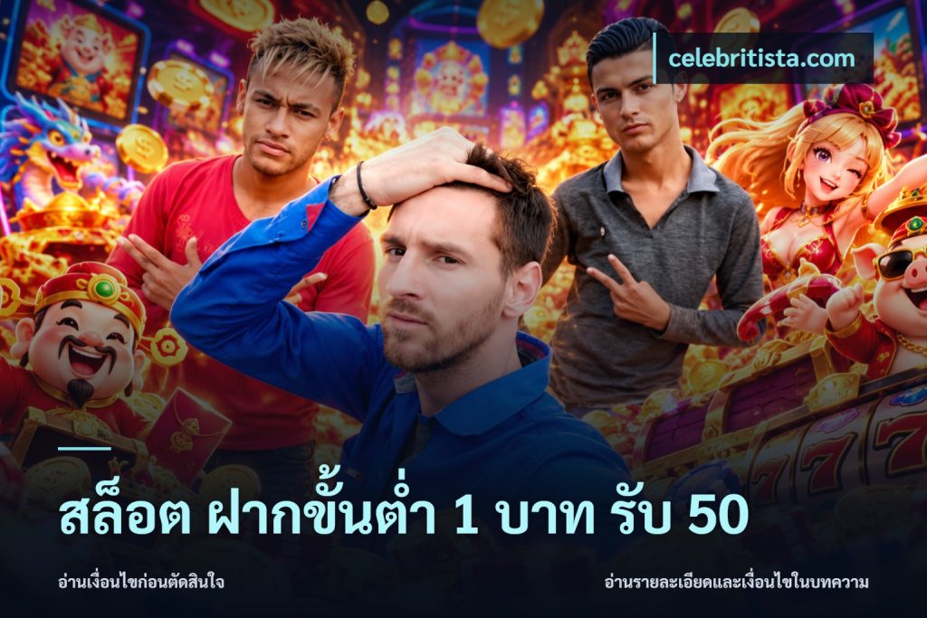 สล็อต ฝากขั้นต่ำ 1 บาท รับ 50