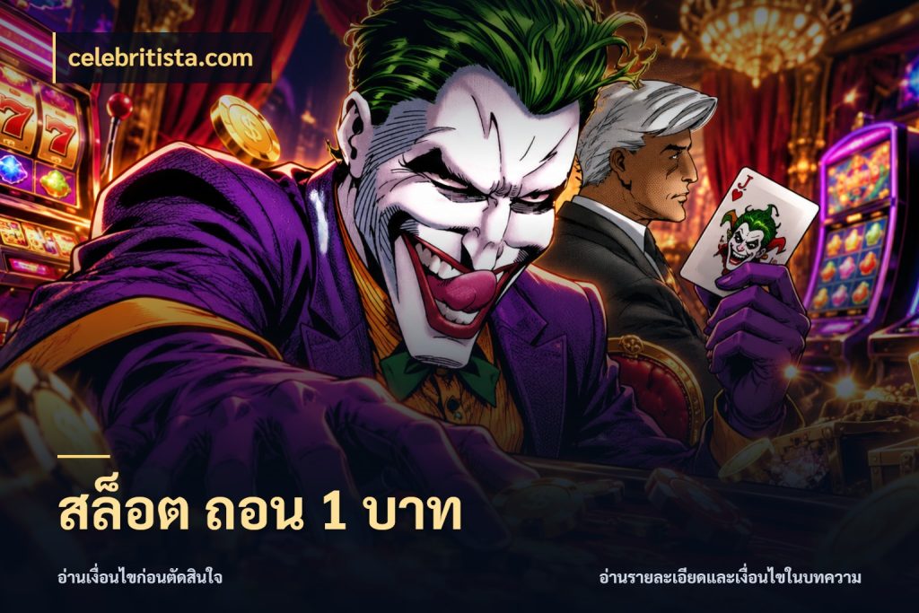 สล็อต ถอน 1 บาท celebritista.com เงินตั้งต้นกับความสนุกที่คุณกำหนด