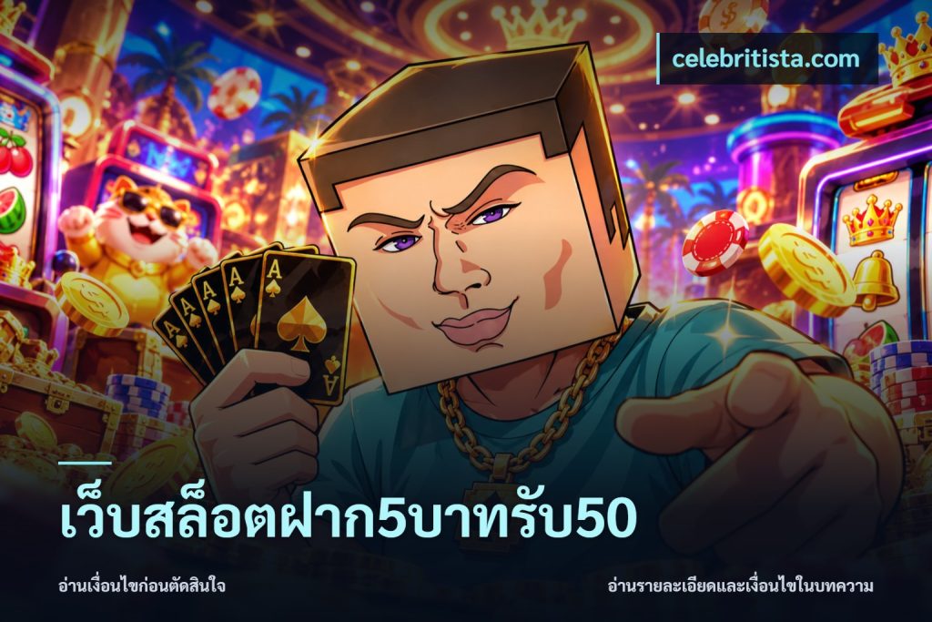 เว็บสล็อตฝาก5บาทรับ50