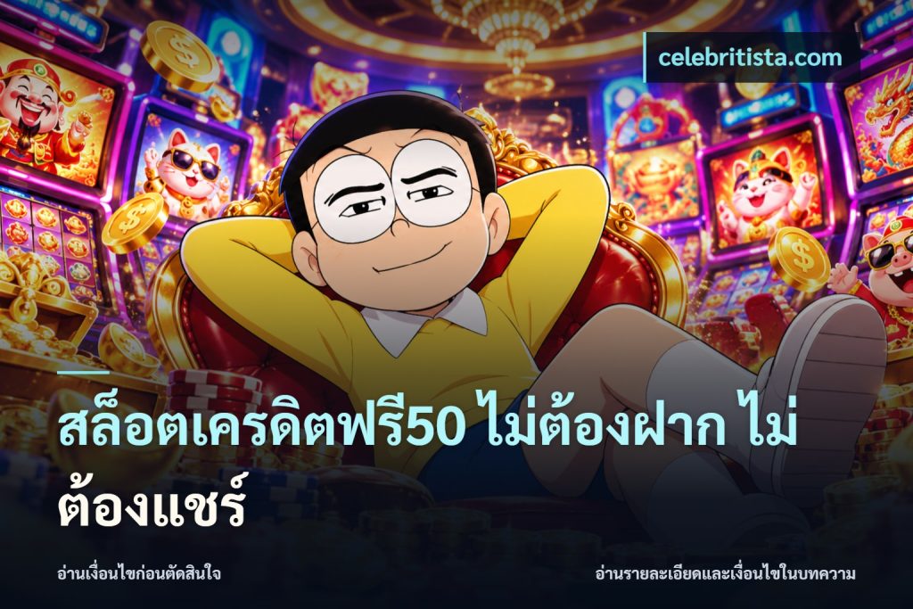 สล็อตเครดิตฟรี50 ไม่ต้องฝาก ไม่ต้องแชร์