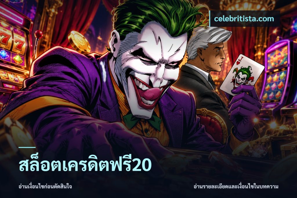 สล็อตเครดิตฟรี20