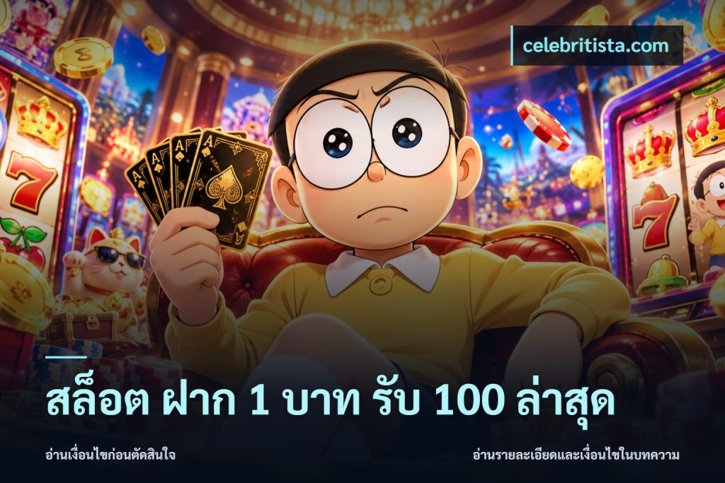 สล็อต ฝาก 1 บาท รับ 100 ล่าสุด