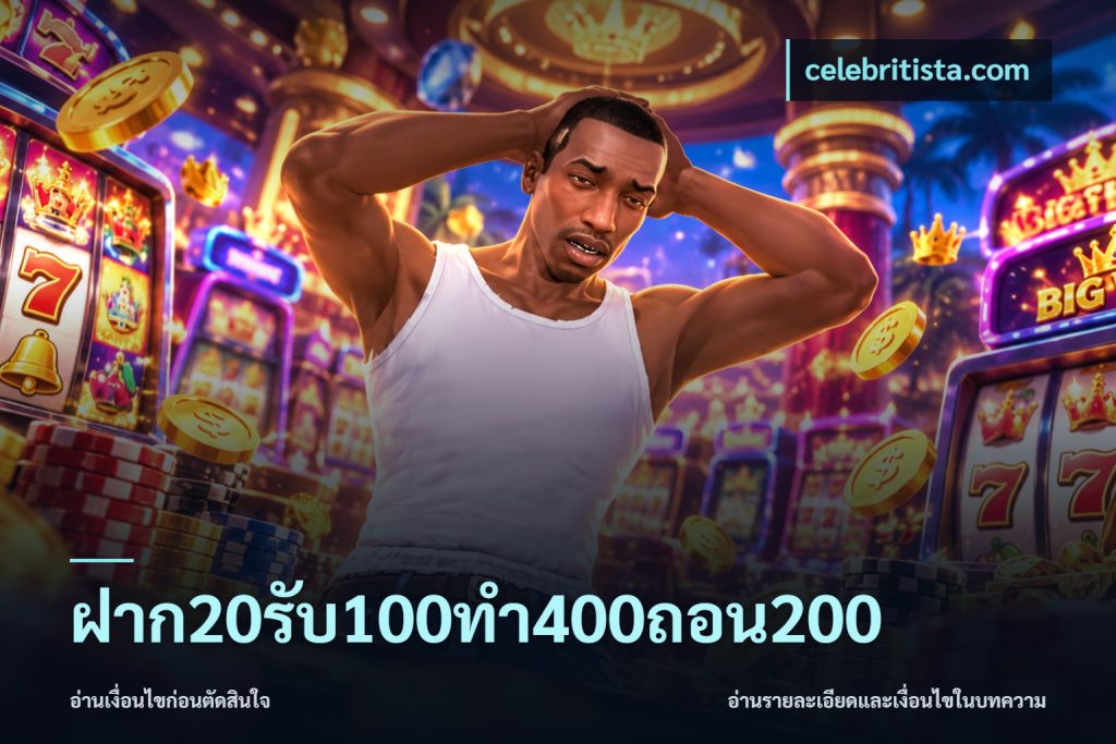 ฝาก20รับ100ทํา400ถอน200