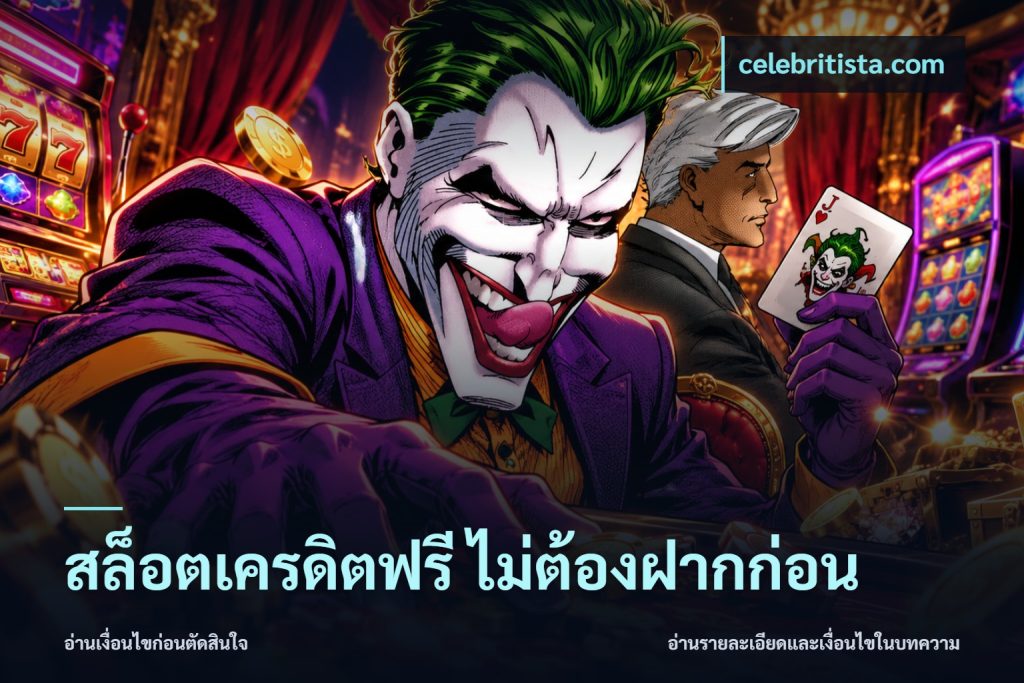 สล็อตเครดิตฟรี ไม่ต้องฝากก่อน