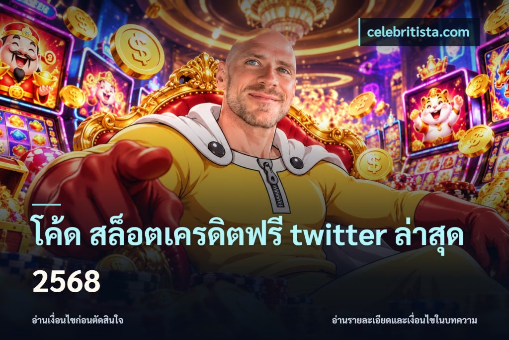 โค้ด สล็อตเครดิตฟรี twitter ล่าสุด 2568