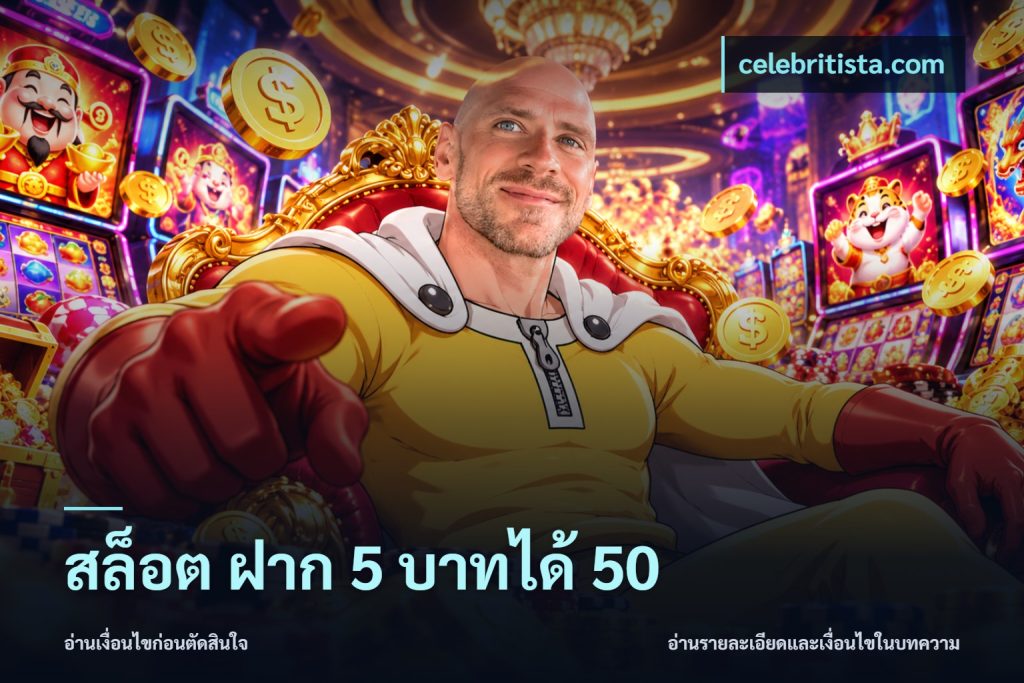 สล็อต ฝาก 5 บาทได้ 50