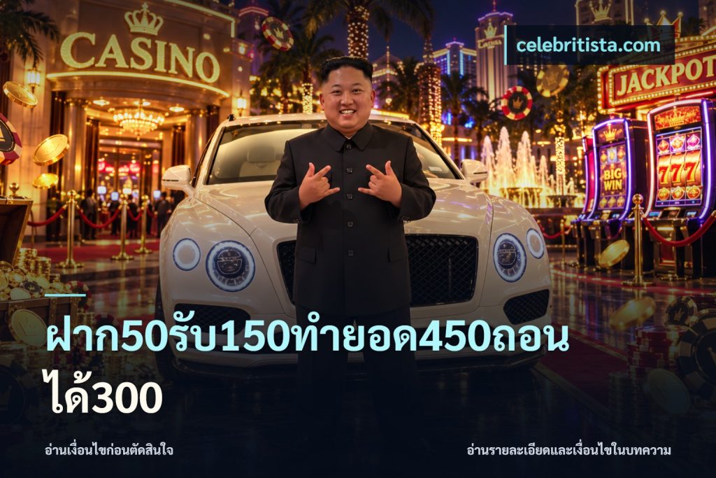 ฝาก50รับ150ทำยอด450ถอนได้300