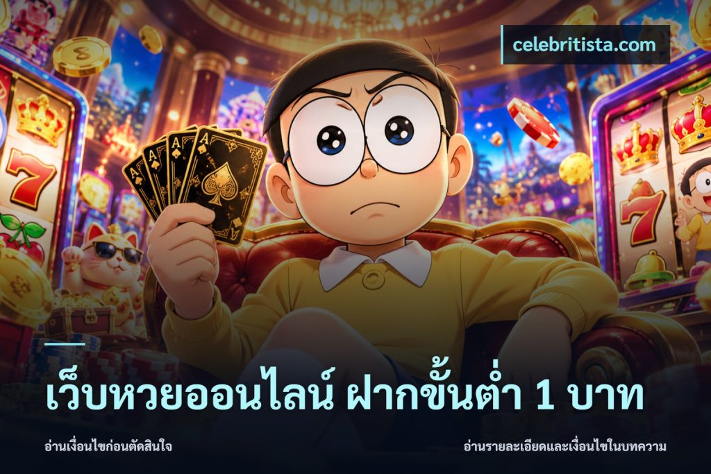 เว็บหวยออนไลน์ ฝากขั้นต่ำ 1 บาท