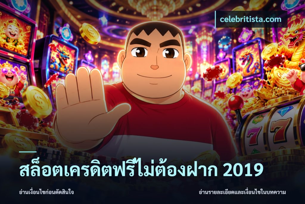 สล็อตเครดิตฟรีไม่ต้องฝาก 2019
