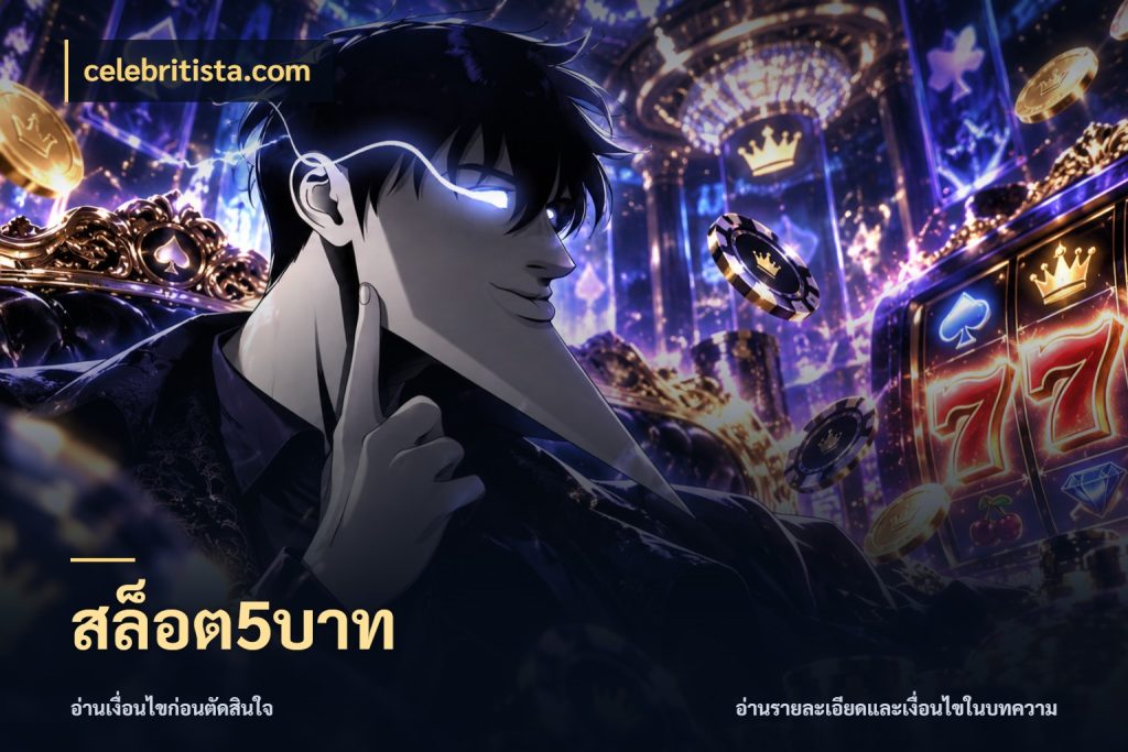 สล็อต5บาท จัดจังหวะสนุกให้เข้ากับงบที่ตั้งไว้ ในมุม celebritista.com