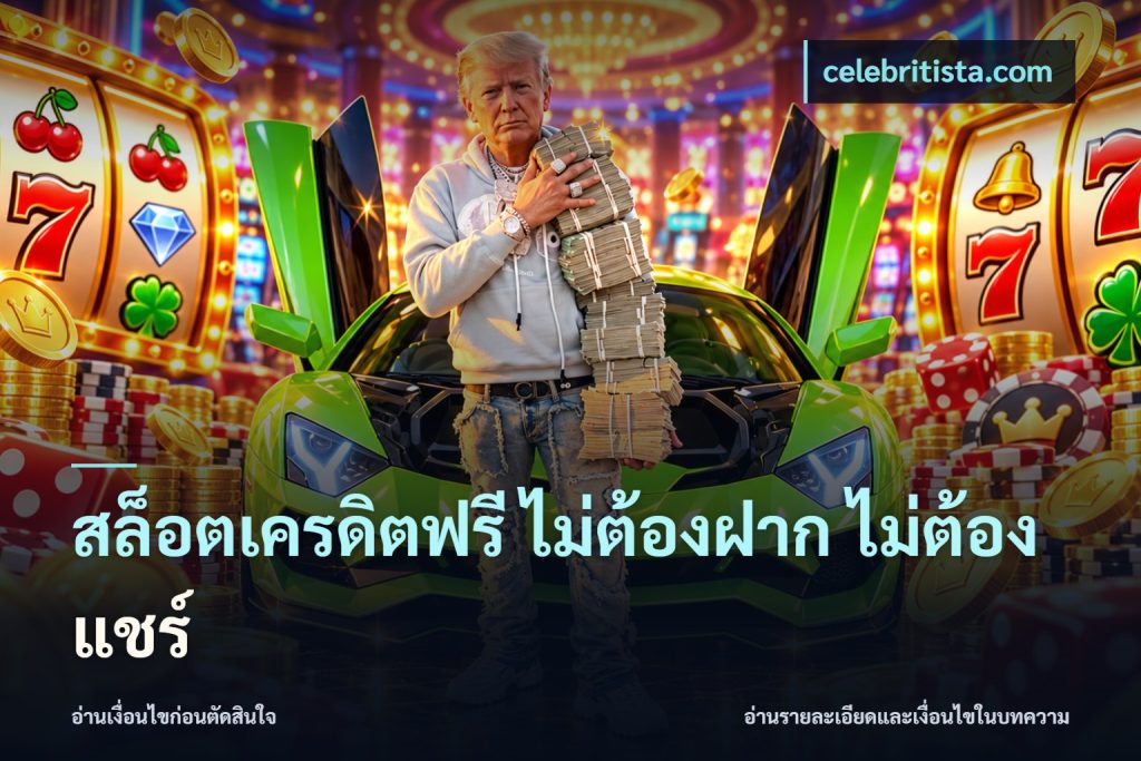 สล็อตเครดิตฟรี ไม่ต้องฝาก ไม่ต้องแชร์