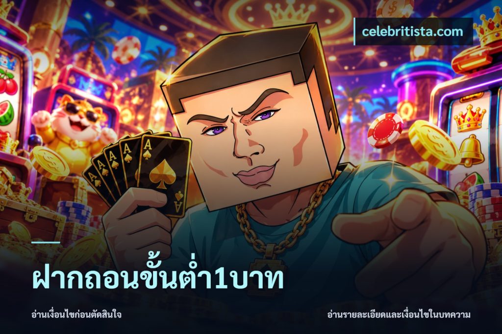 ฝากถอนขั้นต่ำ1บาท